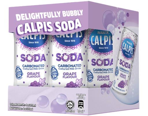 Soda Grape Flavour Calpis