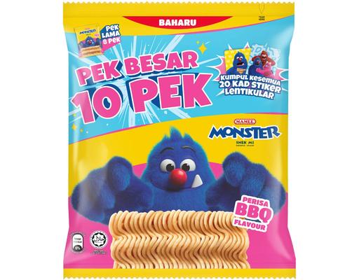 Monster Family Pack BBQ Mamee