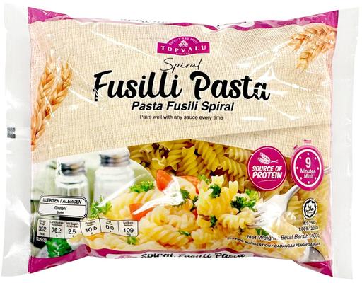 Spiral Fusilli Pasta TOPVALU