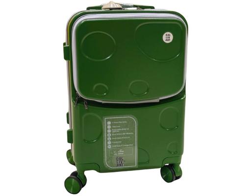 ABS PC Semi Open Luggage 20" Green Gallivant