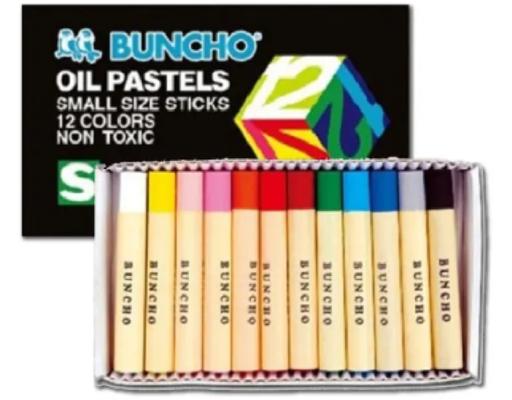 Crayon Oil Pastels (2159/12) Buncho