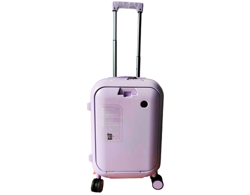 Luggage Front Open 20" (PC02R) Light Purple Gallivant