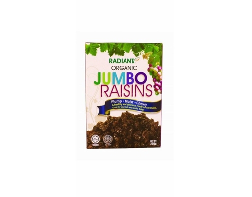 Jumbo Raisins Organic Radiant