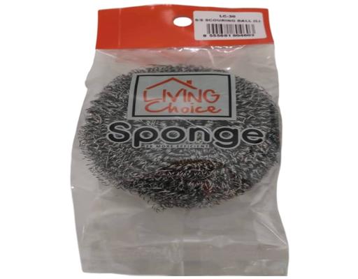 Stainless Steel Scouring Ball (L) Living Choice
