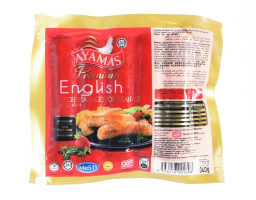 English Chicken Sausage Ayamas
