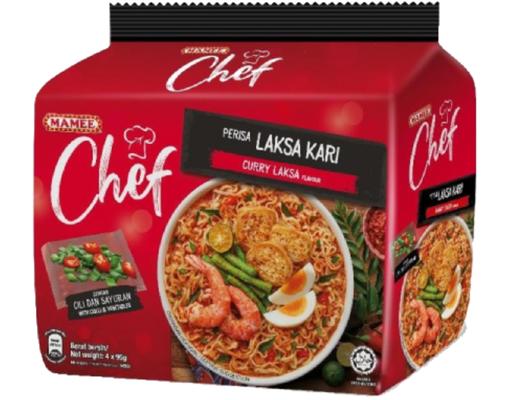 Chef Curry Laksa Instant Noodle Mamee