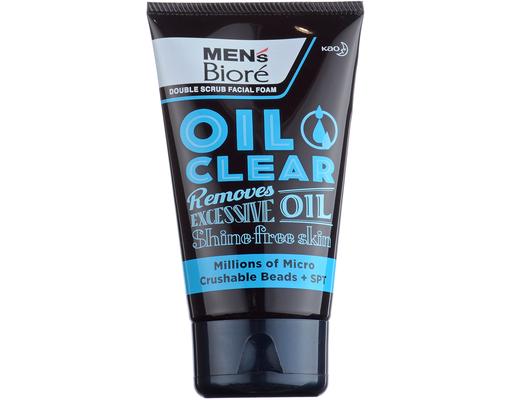 Men's Double Scrub Facial Foam Oil Clear Biore