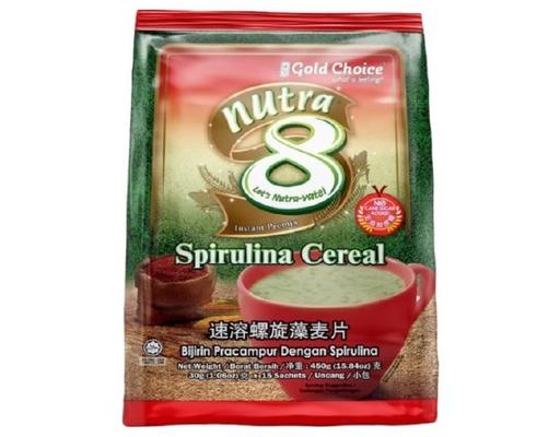 Spirulina Cereal 3 In 1 Instant(No Sugar) Nutra 8