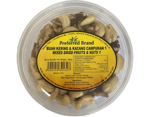 Mixed Dried Fruits & Nuts