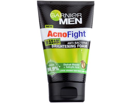 Men Acnofight Wasabi Facial Foam Garnier