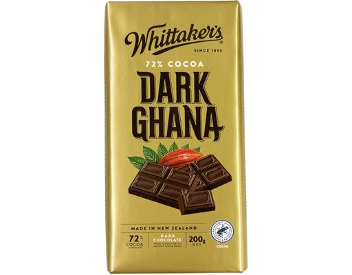 Dark Ghana 50% Cocoa Chocolate Block Whittaker's