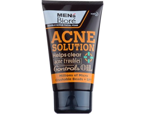 Men's Double Scrub Acne Solution Biore