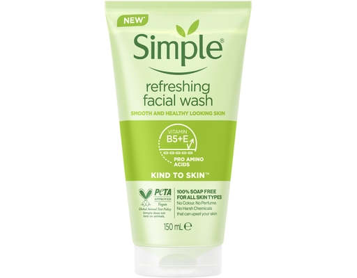 Refreshing Facial Wash Gel Simple