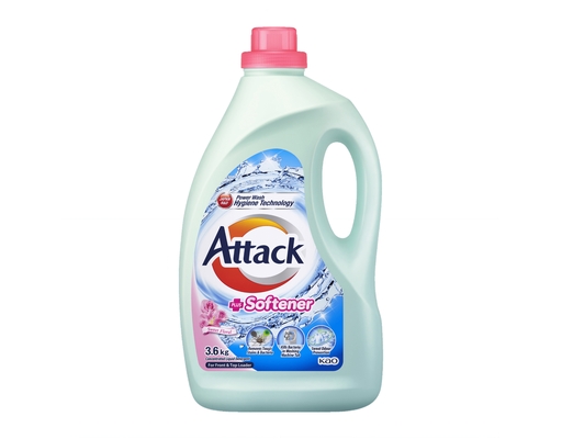 Liquid Detergent Plus Softener Attack