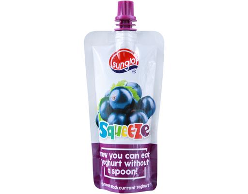 Squeeze Smooth Blackcurrant Yogurt Sunglo