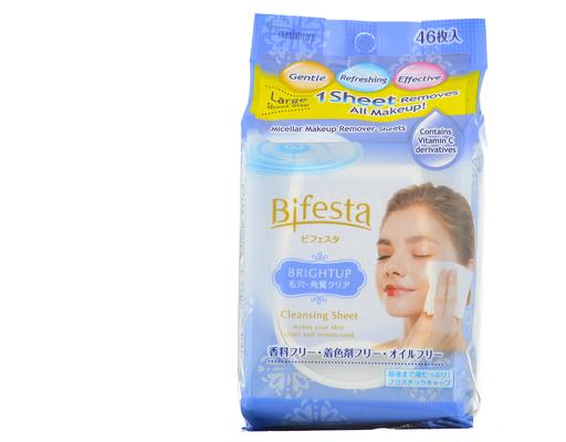 Cleansing Sheet Brightup Bifesta
