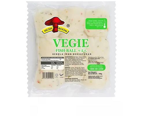 White Vegie Fishball Mushroom