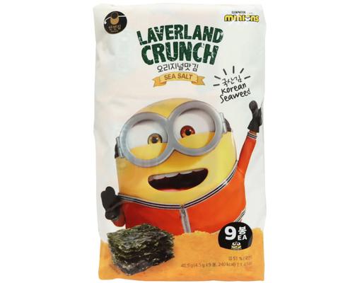 Crispy Seaweed Snack Seasalt Manjun