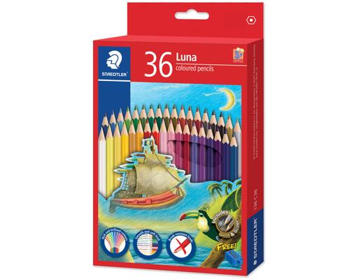 Luna Coloured Pencil 36 Colours (136 C36 11) Staedtler