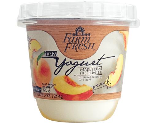 Farm Yogurt Peach Farm Fresh