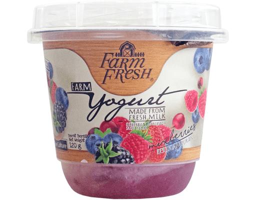 Farm Yogurt Mixberries Farm Fresh