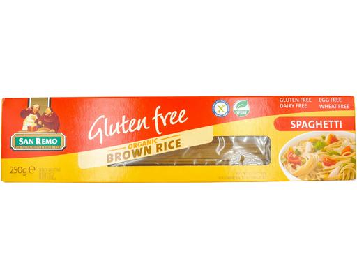 Organic Gluten Free Brown Rice Spaghetti San Remo
