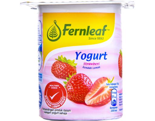 Low Fat Yogurt Strawberry Fernleaf