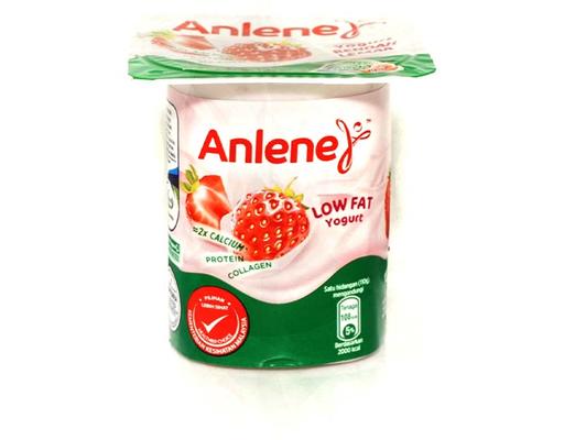 Low Fat Strawberry Yogurt Anlene