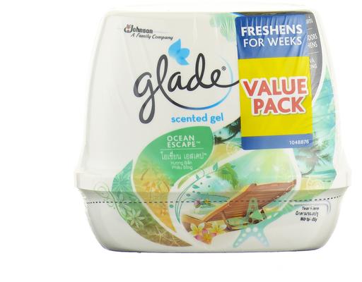 Scented Gel Ocean Escape Twinpack Glade