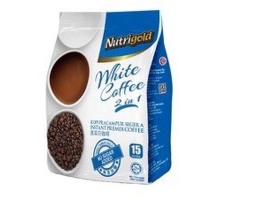 2 In 1 White Coffee No Sugar Added Nutrigold