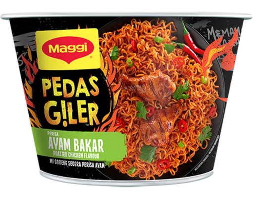 Fried Pedas Giler Ayam Bakar Bowl Maggi