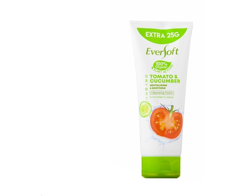Tomato & Cucumber Cleansing Foam Eversoft