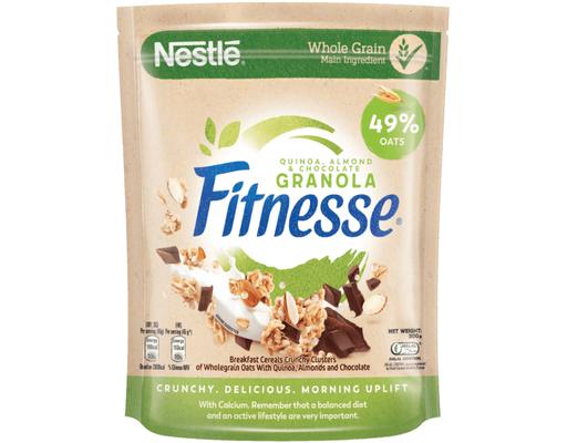 Fitnesse Quinoa, Almonds & Chocolate Granola Oats Nestle