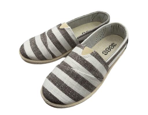 Ladies Soft Canvas Travel Shoes Stripe The Good Shoes
